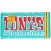 Tony's Chocolonely Vollmilchschokolade Karamell Mandel Brezel Honig-Mandel-Nougat Meersalz 180g