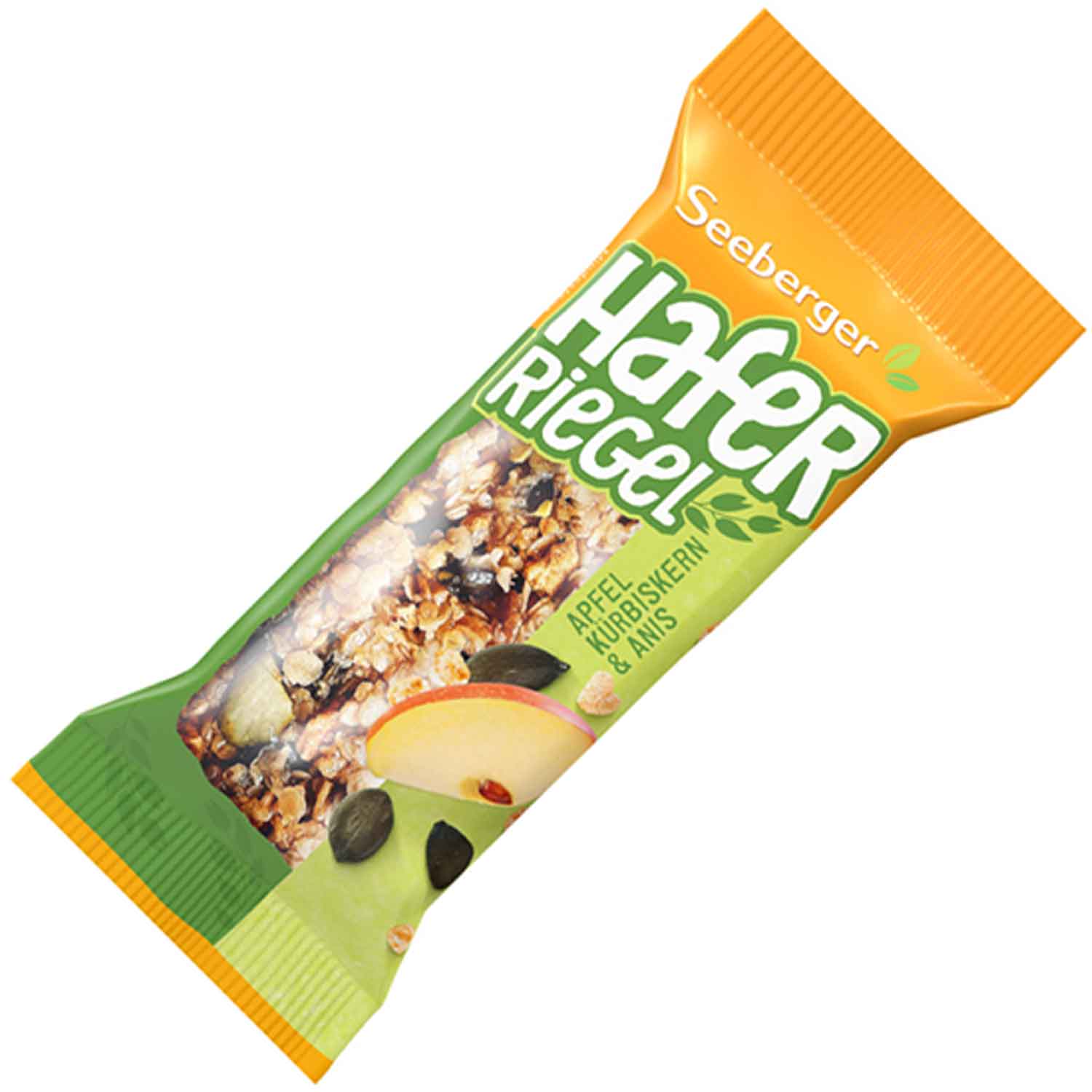 Seeberger Haferriegel Apfel Kürbiskern & Anis 50g
