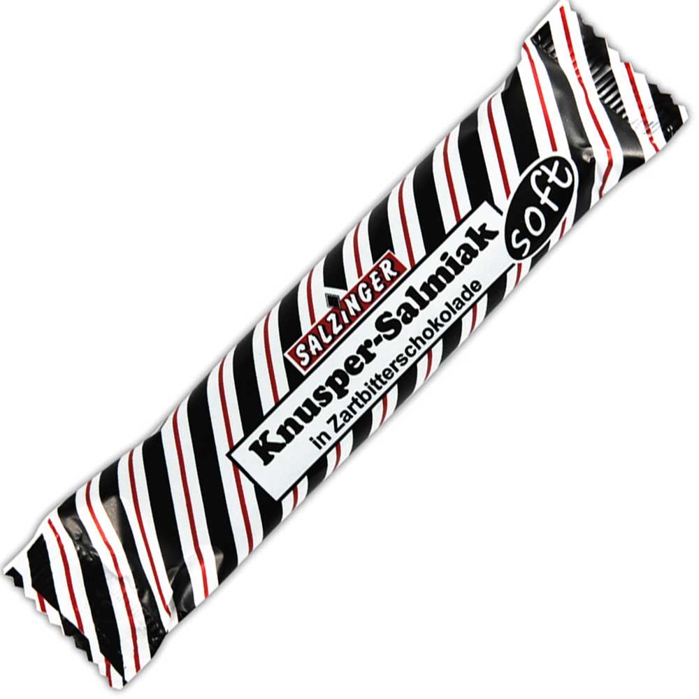 Salzinger Knusper-Salmiak Zartbitter soft 50g