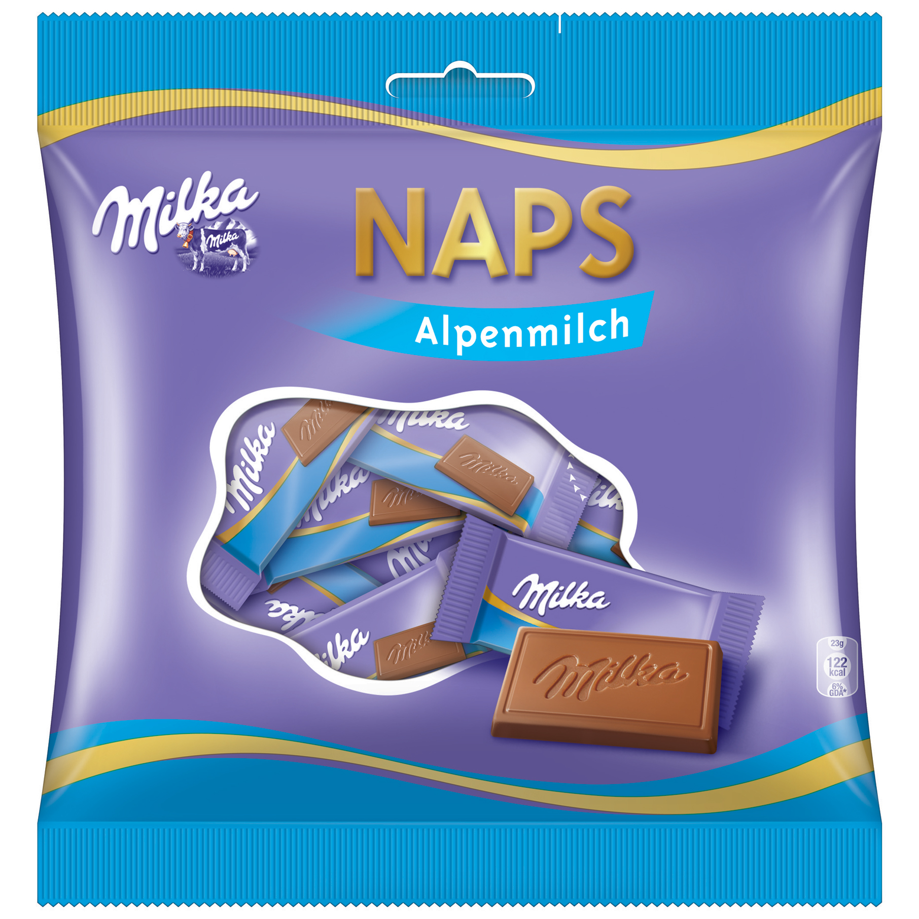 Milka Naps Alpenmilch 119g