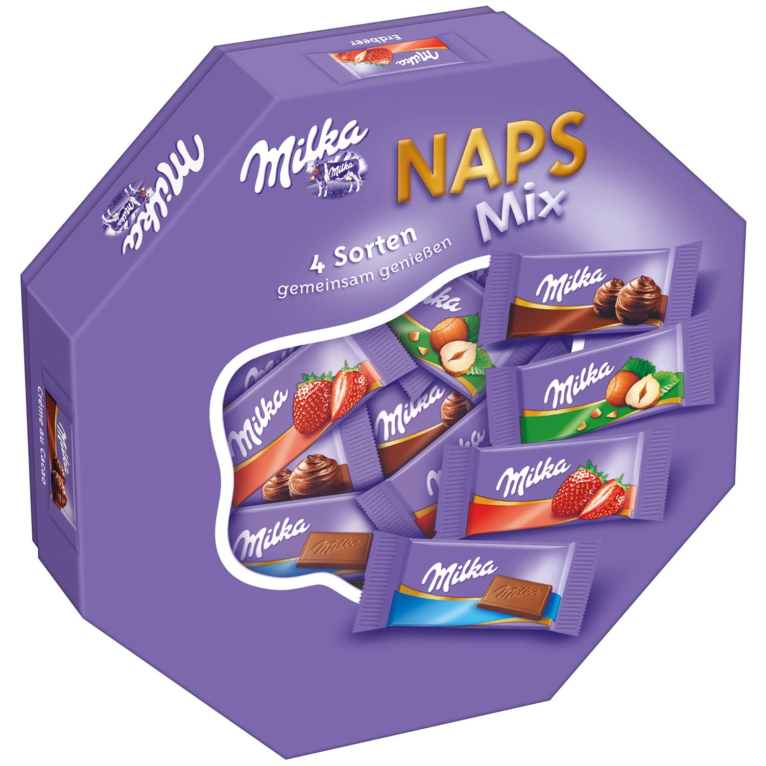 Milka Naps Mix 138g