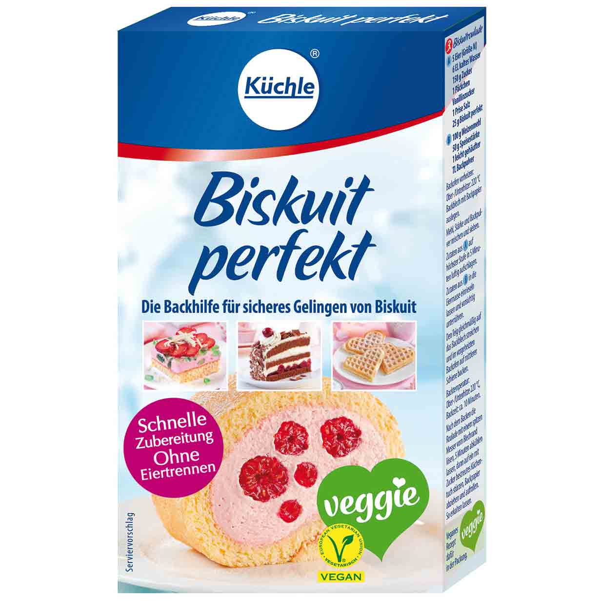 Küchle Biskuit perfekt 75g