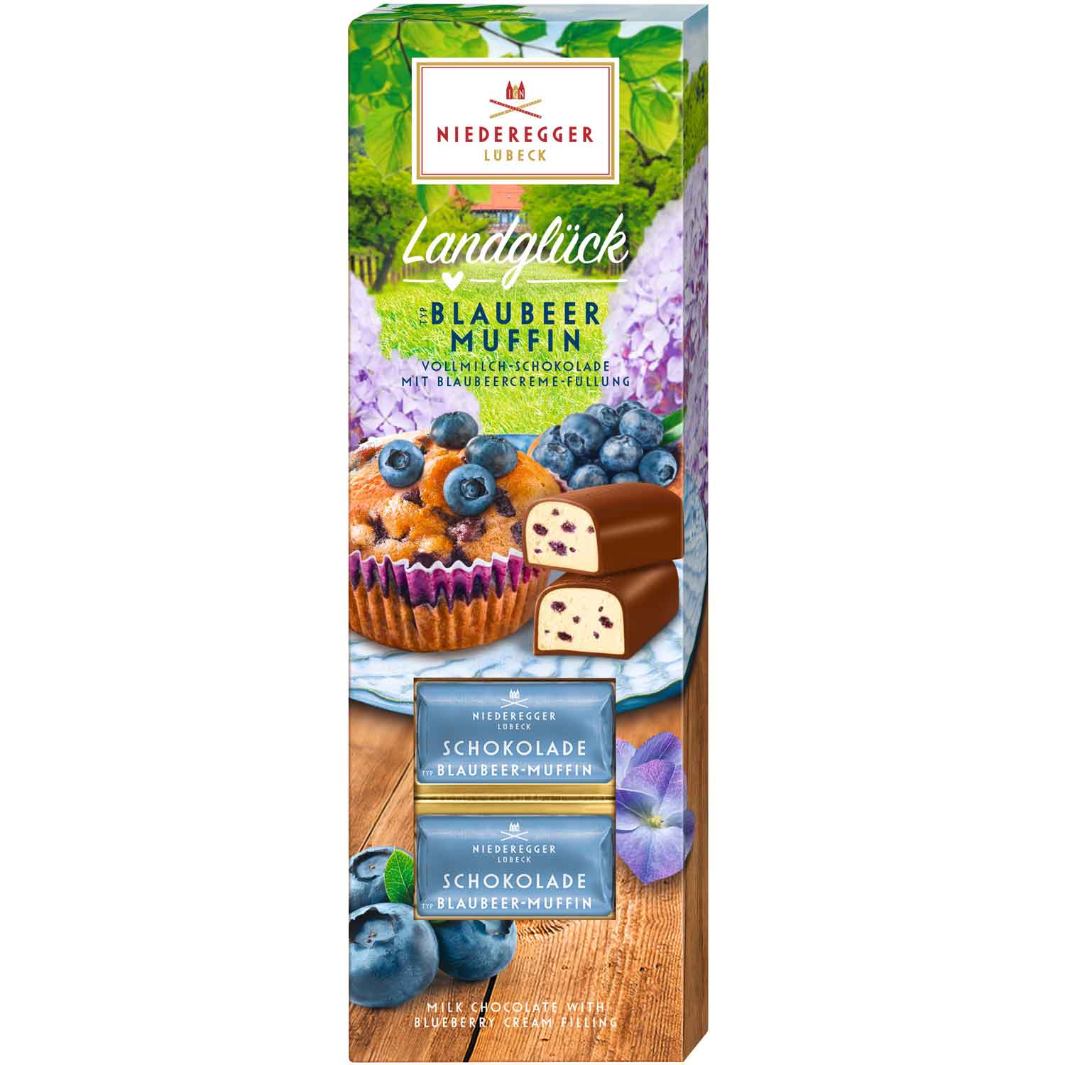 Niederegger Landglück Blaubeer Muffin 100g