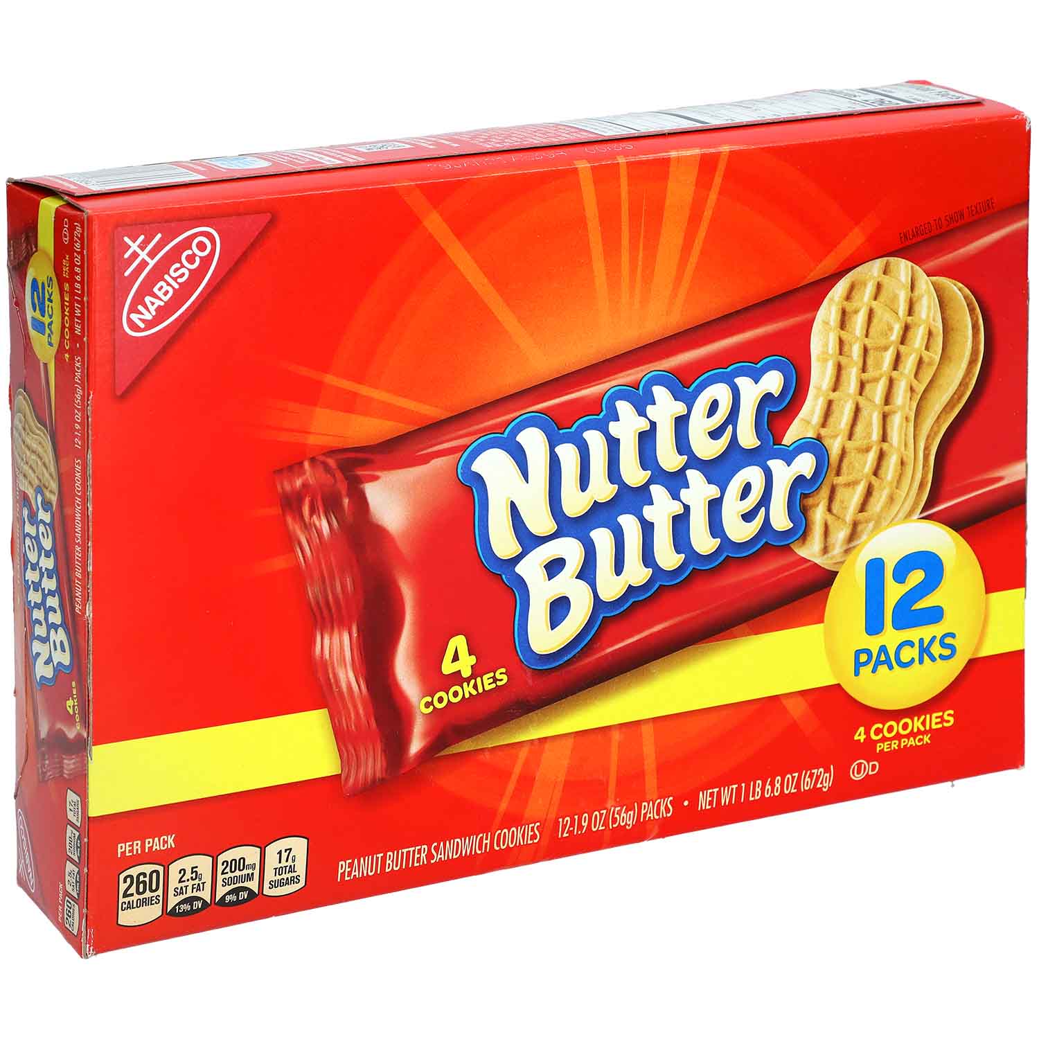 Nutter Butter Cookies 12x4er
