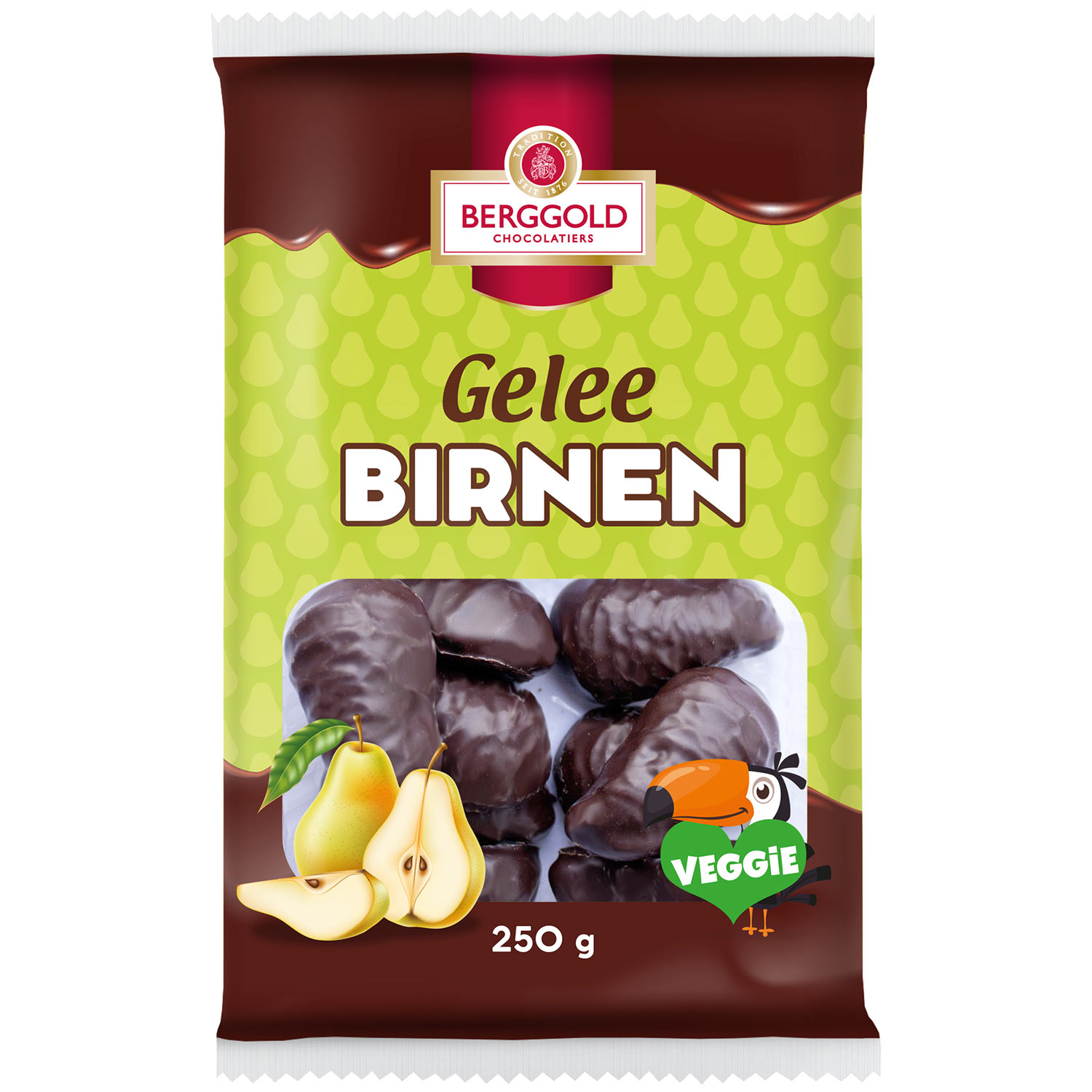 Berggold Gelee Birnen 250g