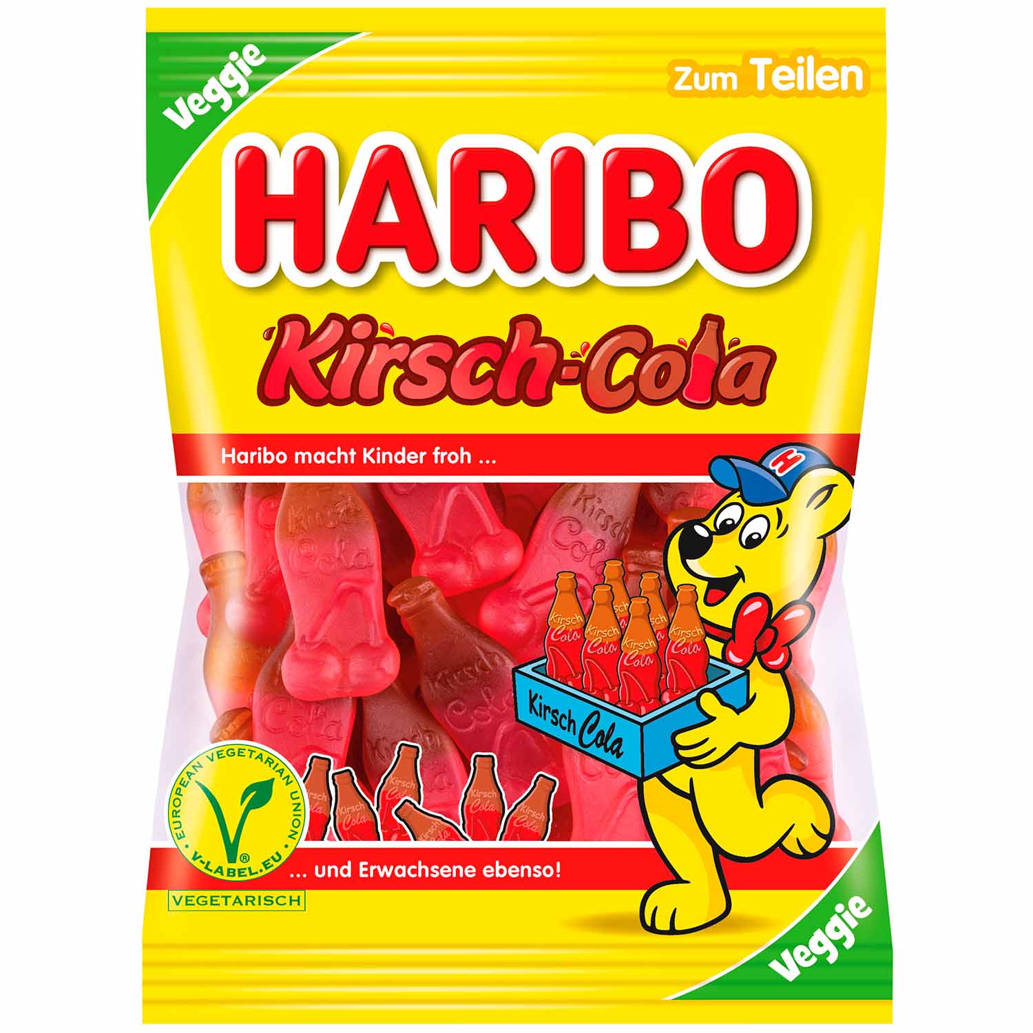 Haribo Kirsch-Cola veggie 175g