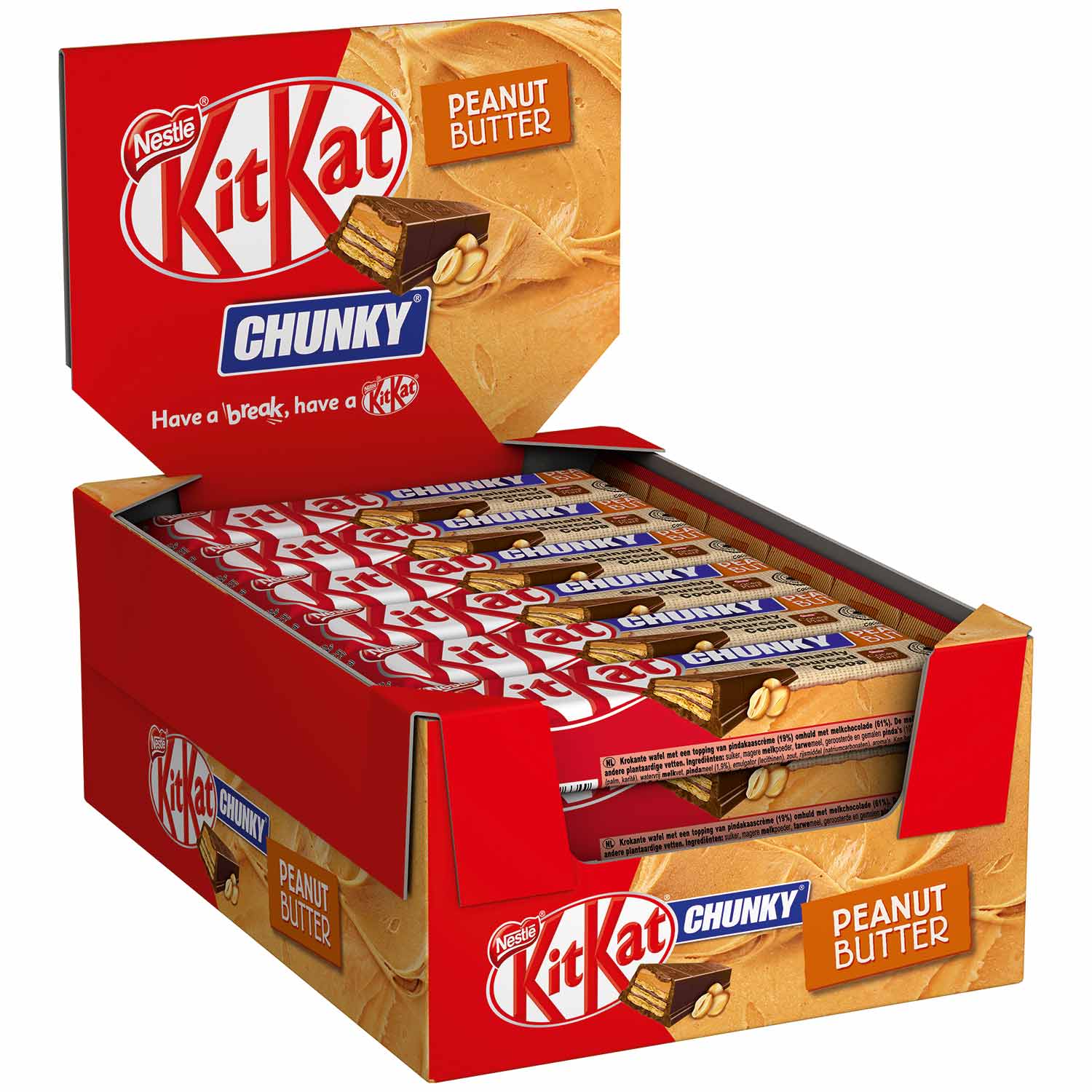 KitKat Chunky Peanut Butter 24x42g
