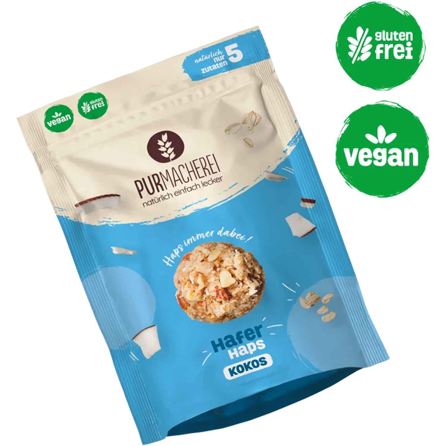 Purmacherei Haferhaps Kokos 50g