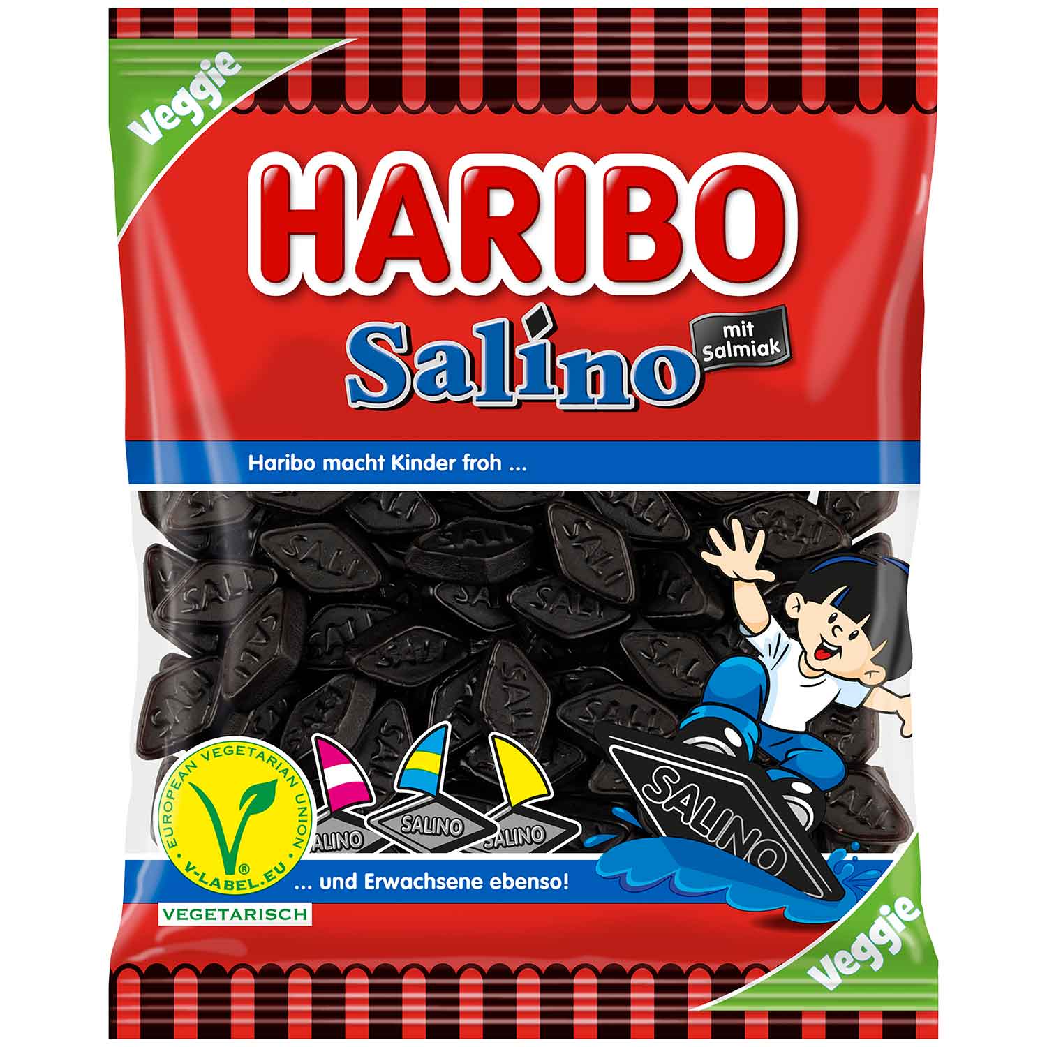 Haribo Salino veggie 175g