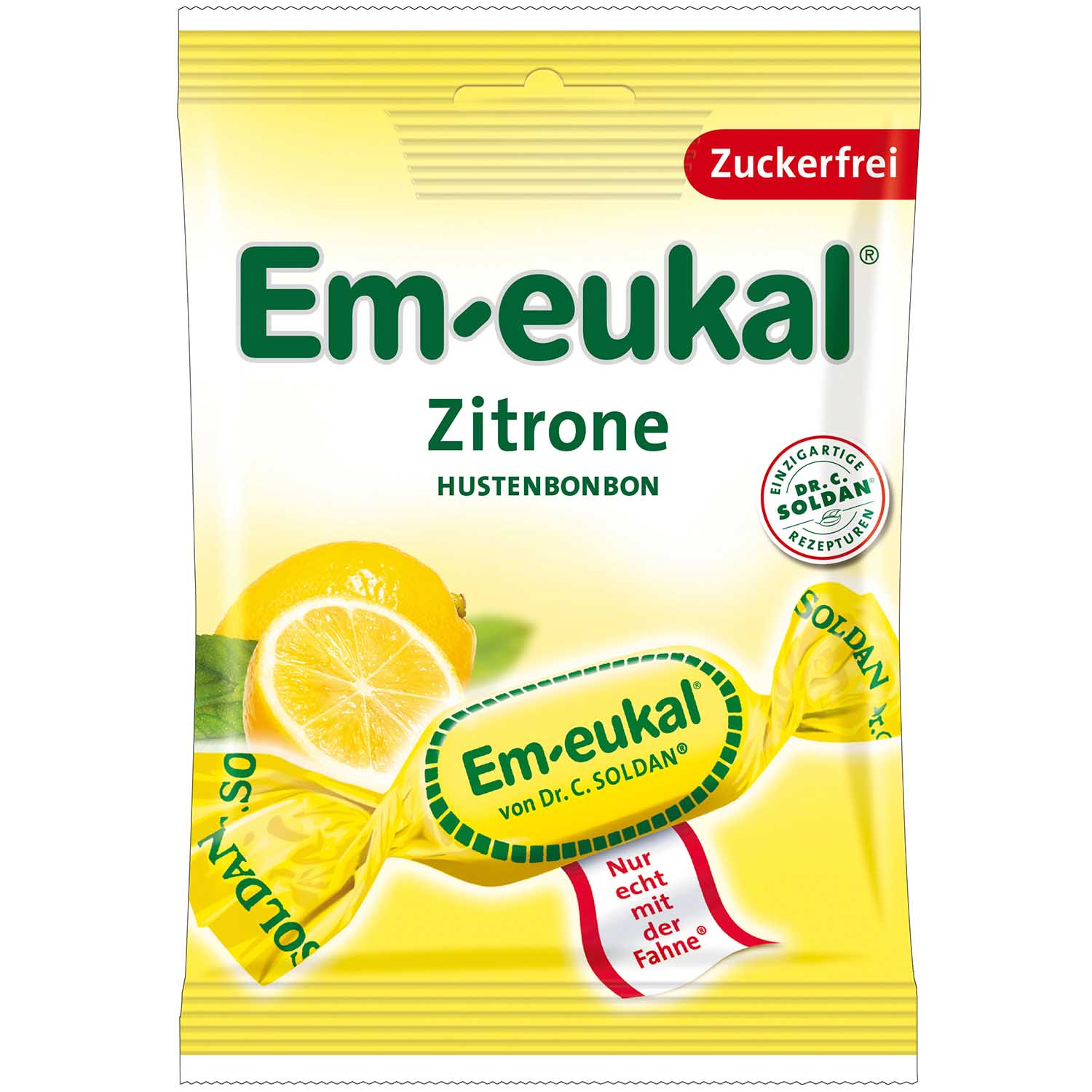 Em-eukal Zitrone zuckerfrei 75g