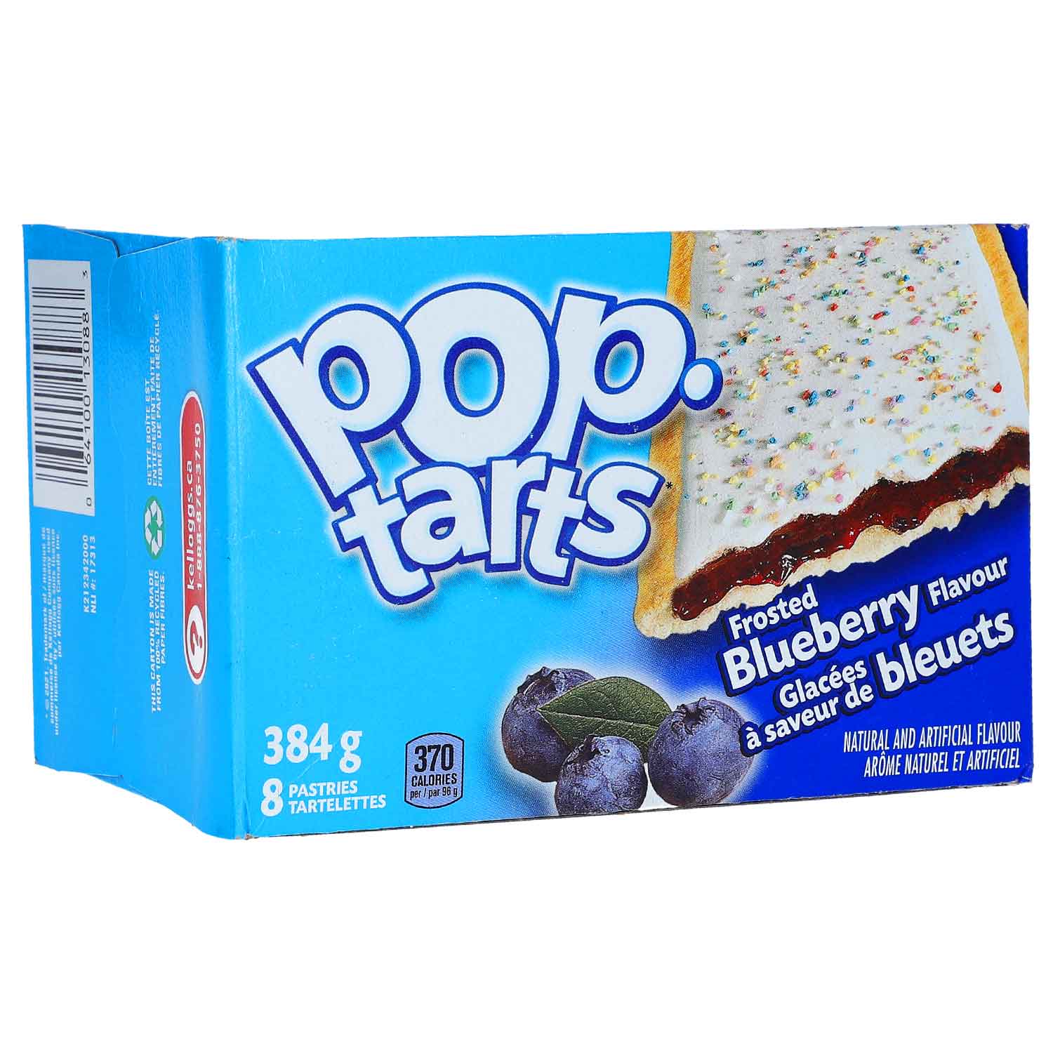 Kellogg's Pop-Tarts Frosted Blueberry 8er