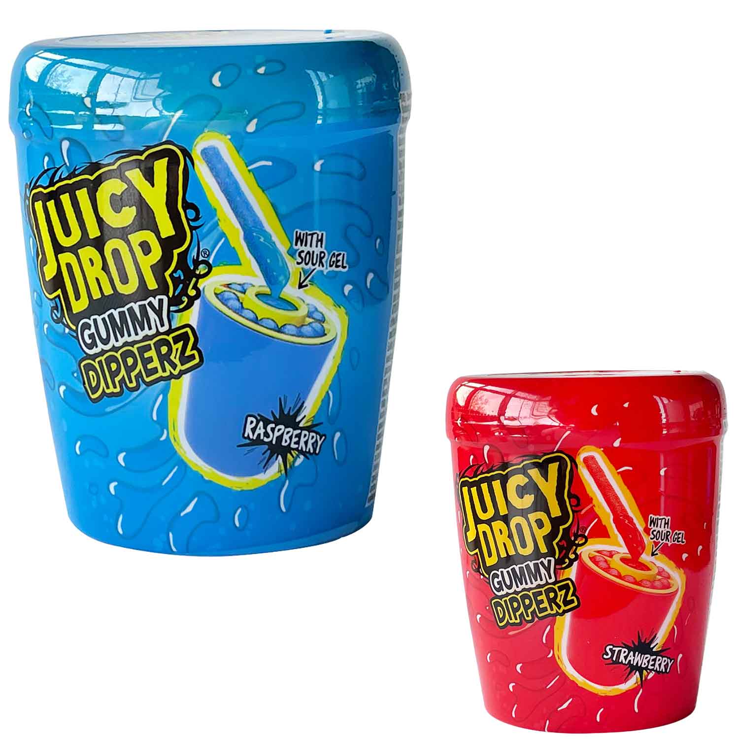 Bazooka Juicy Drop Gummy Dipperz 96g