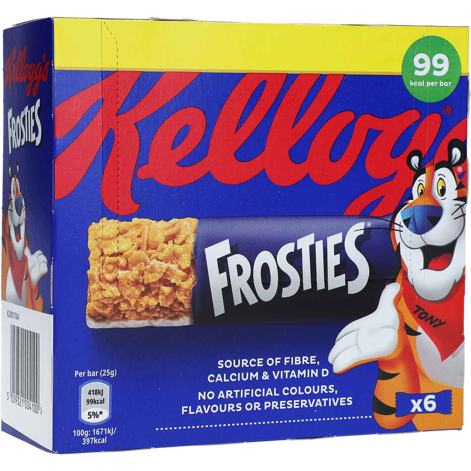 Kellogg's Frosties Riegel 6x25g