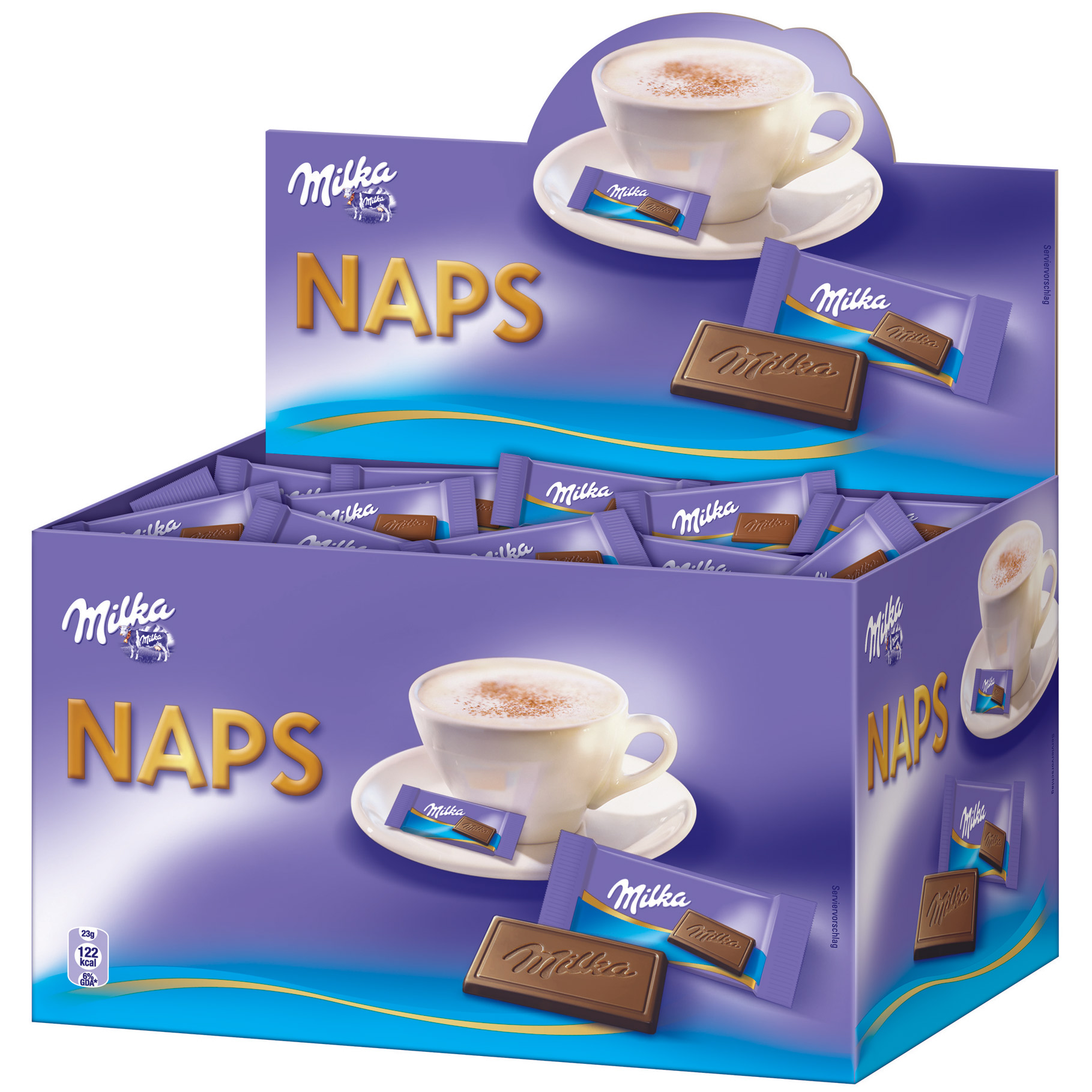 Milka Naps Alpenmilch 355er