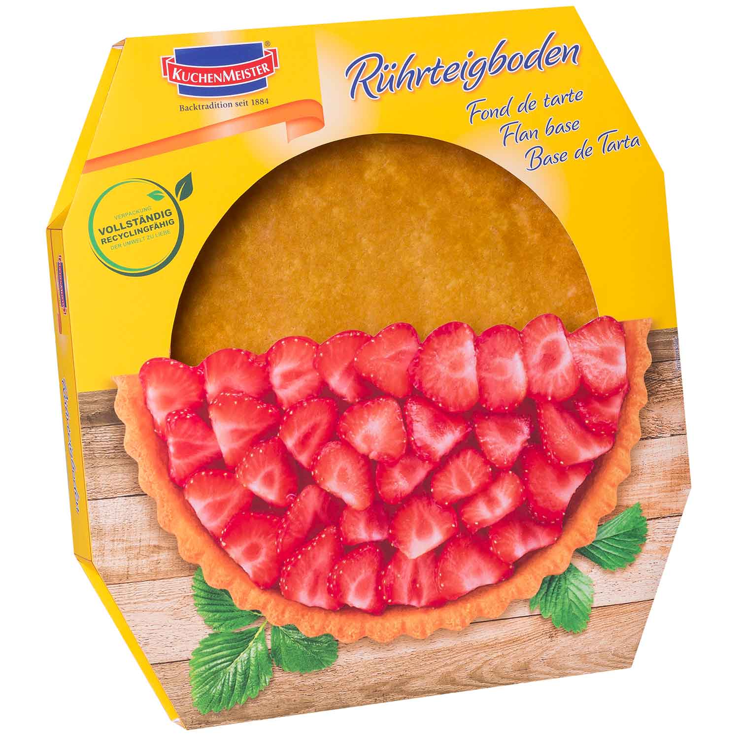 KuchenMeister Rührteigboden 300g