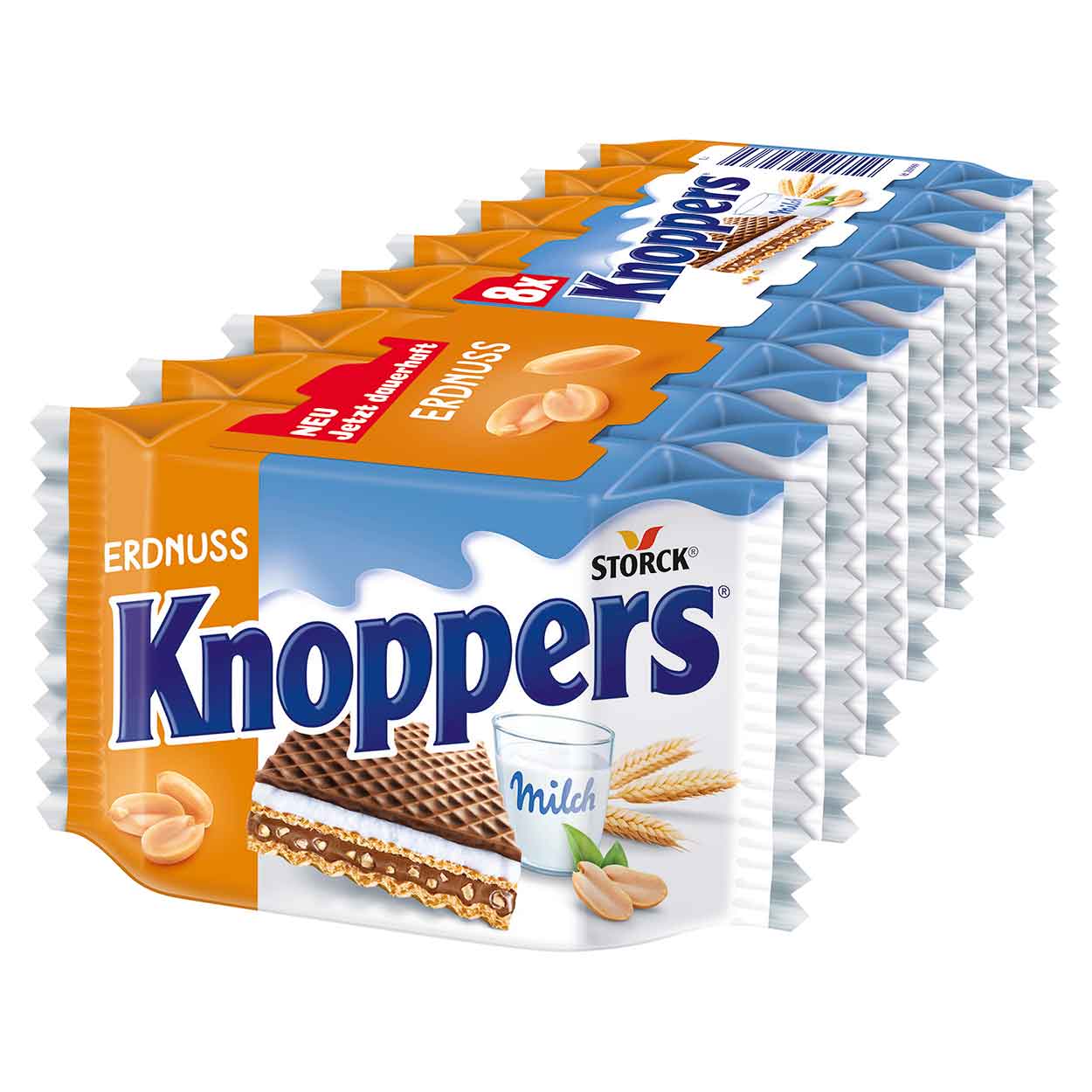 Knoppers Erdnuss 8er