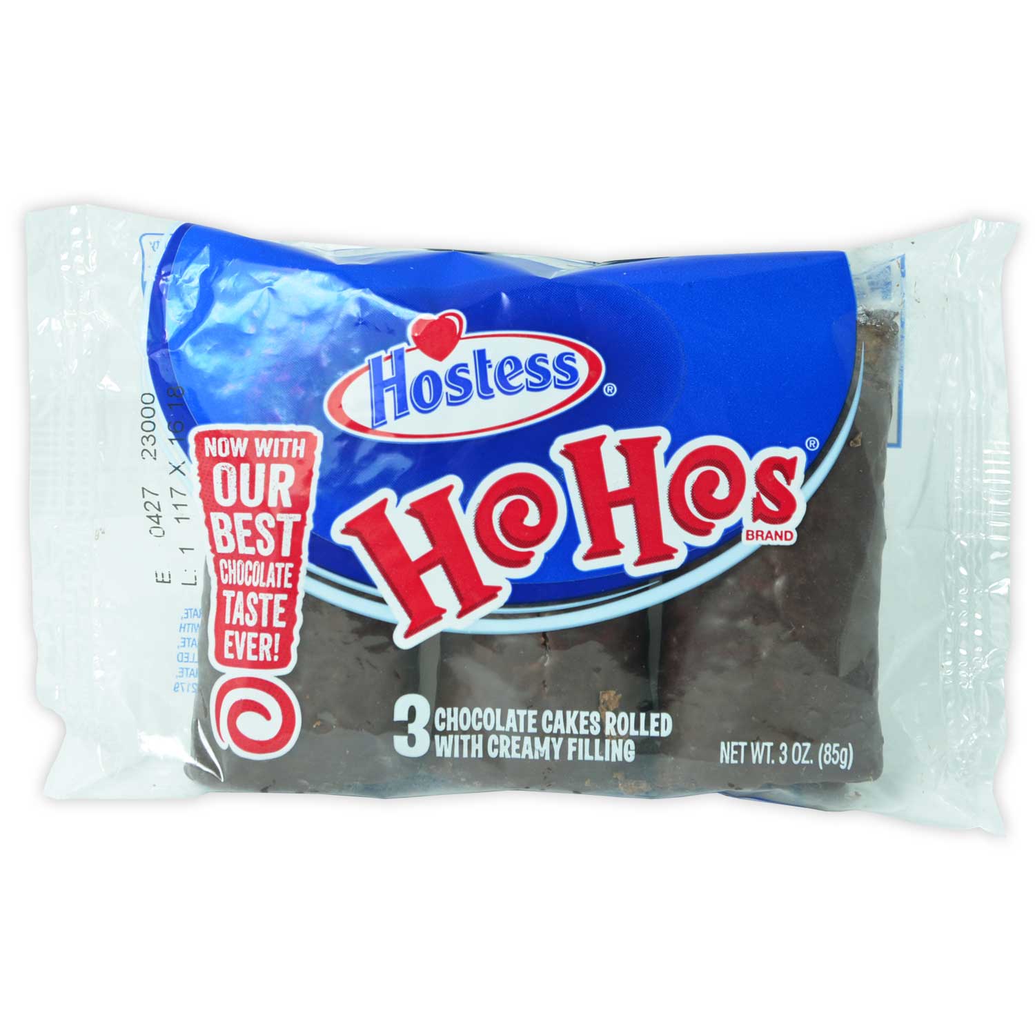 Hostess Ho Hos Chocolate Cake Rolled 3er