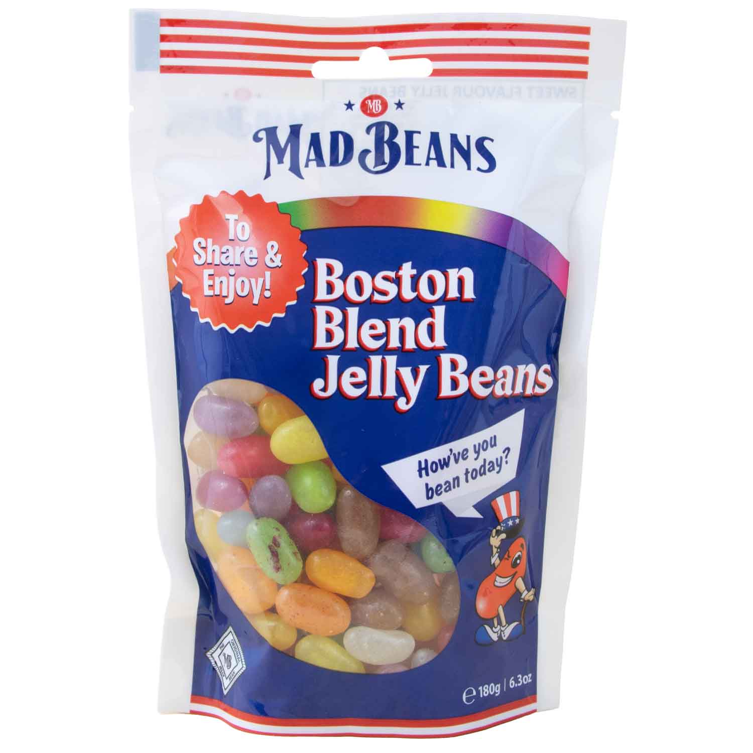 Mad Beans Boston Blend Jelly Beans 180g