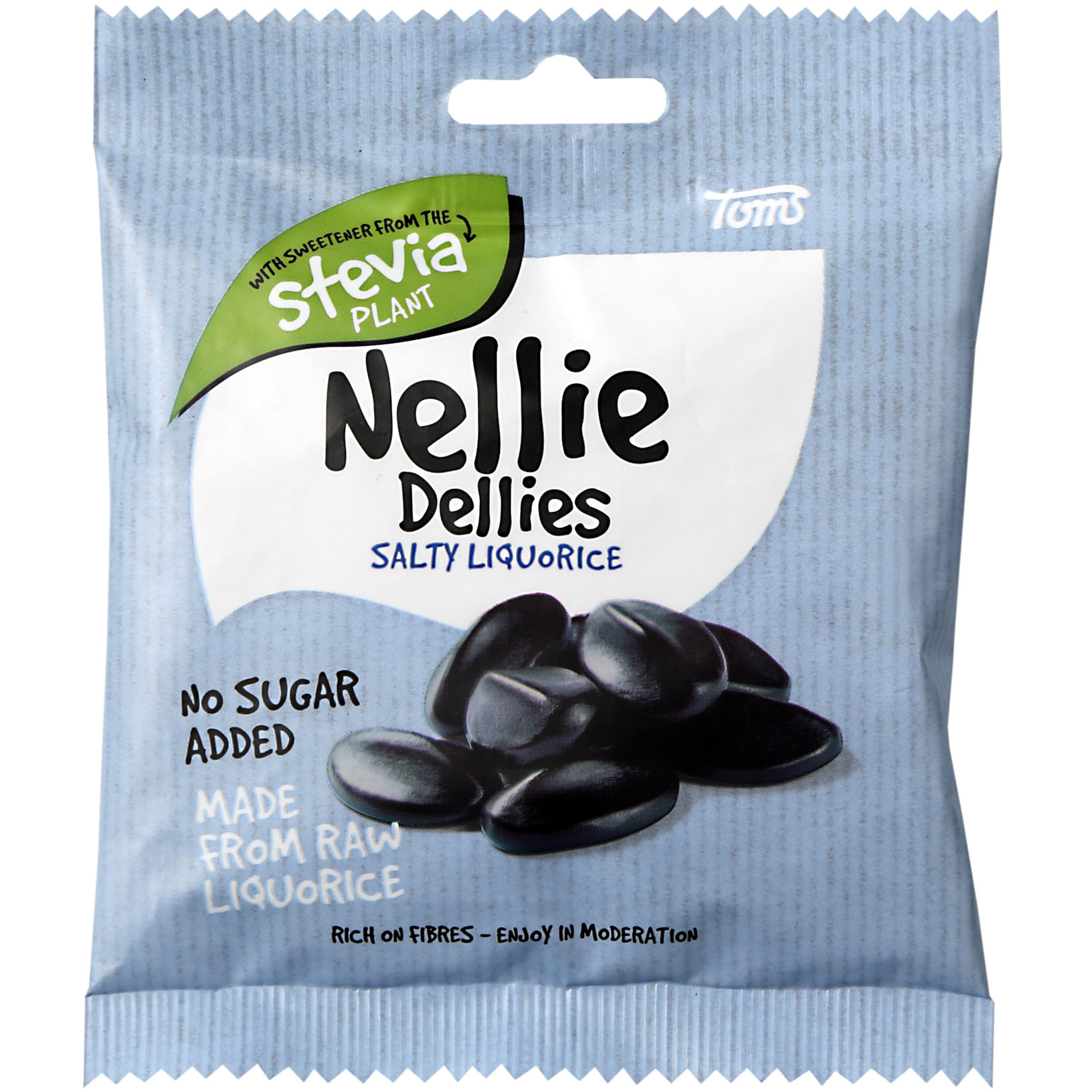 Nellie Dellies Salty Liquorice 90g