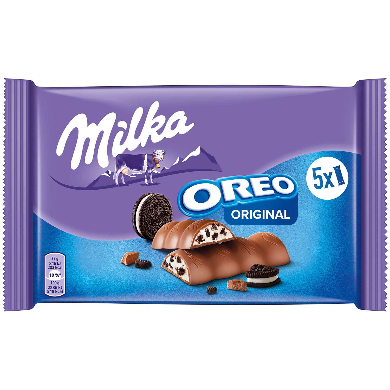 Milka Oreo Original Riegel 5x37g