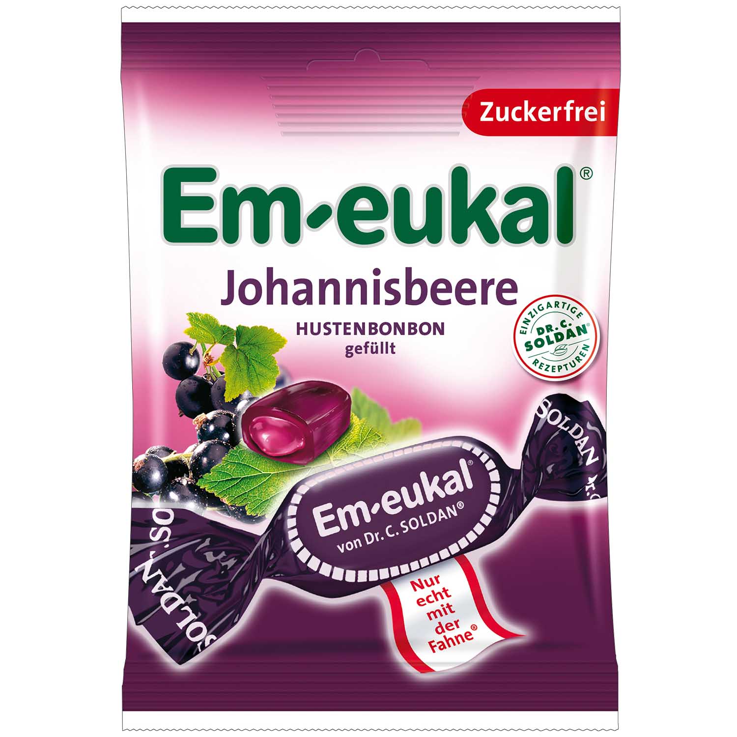 Em-eukal Johannisbeere zuckerfrei 75g