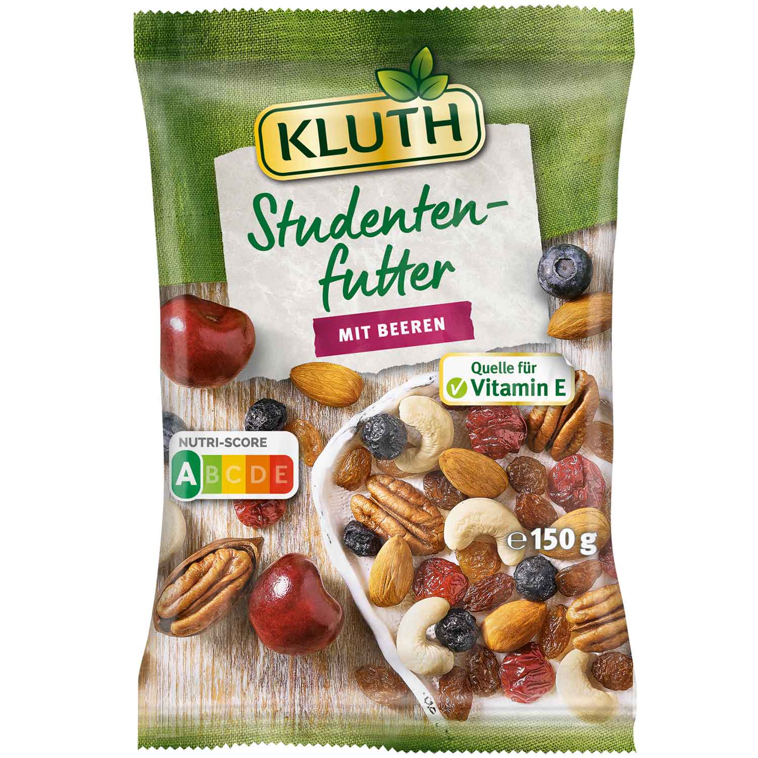 Kluth Studentenfutter mit Beeren 150g
