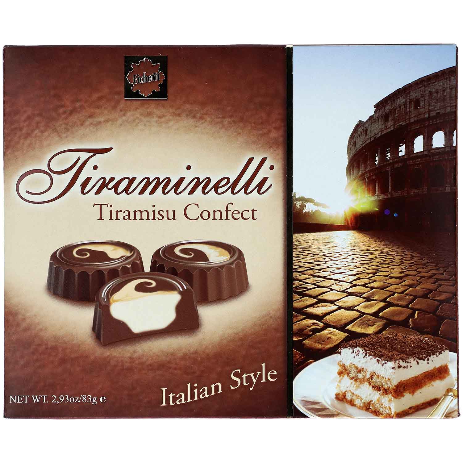Eichetti Tiraminelli Tiramisu Confect 83g