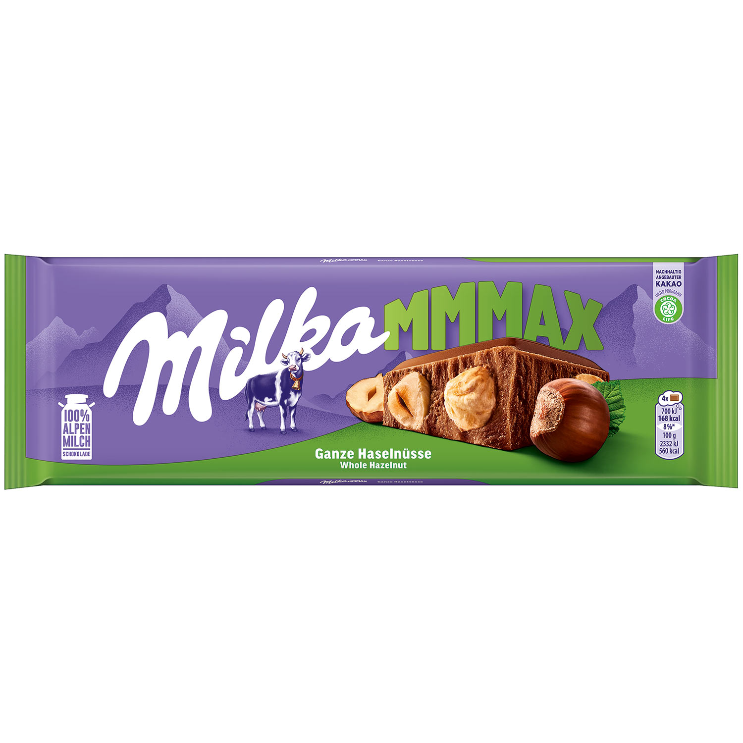 Milka Mmmax Ganze Haselnüsse 270g