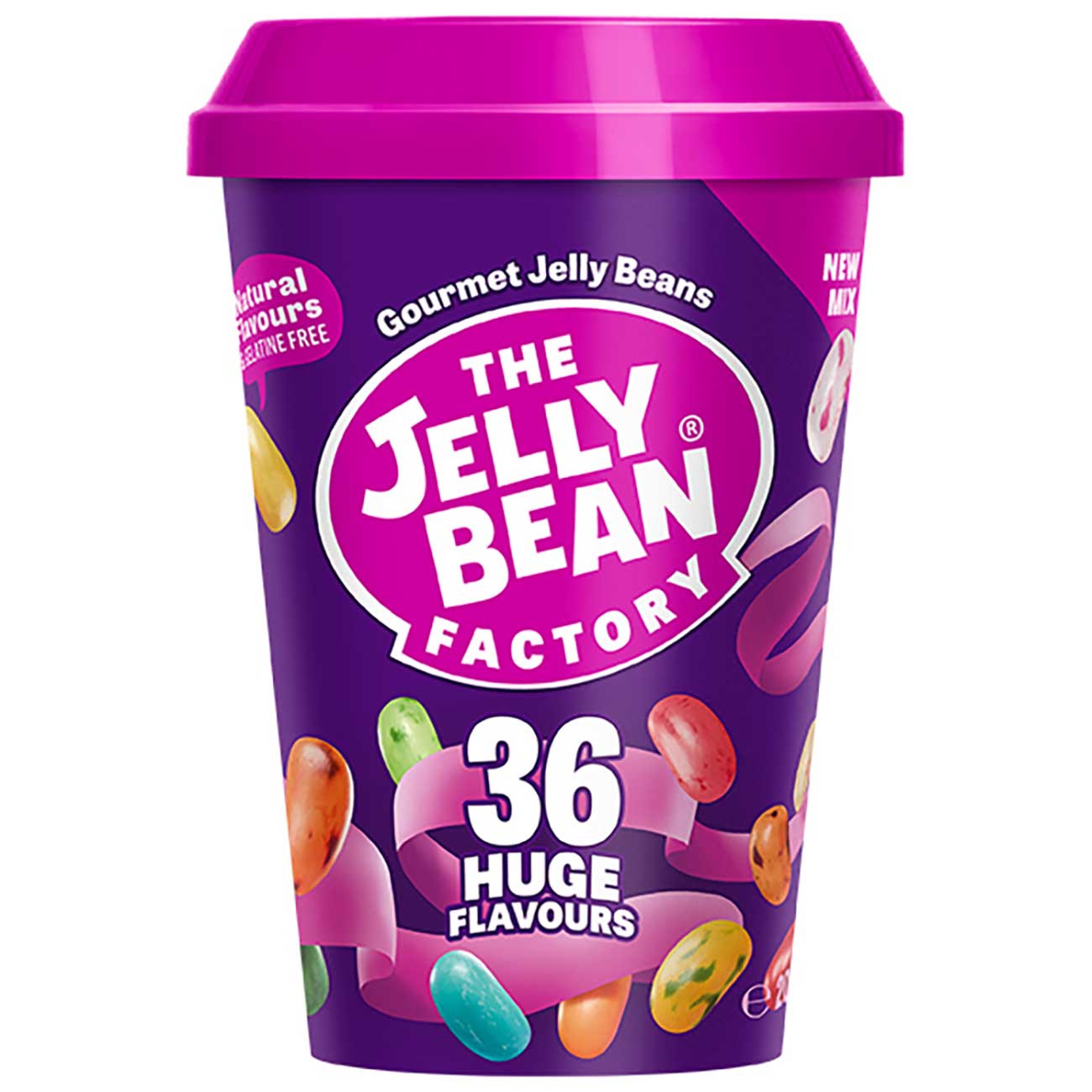 The Jelly Bean Factory 36 Huge Flavours Cup 200g