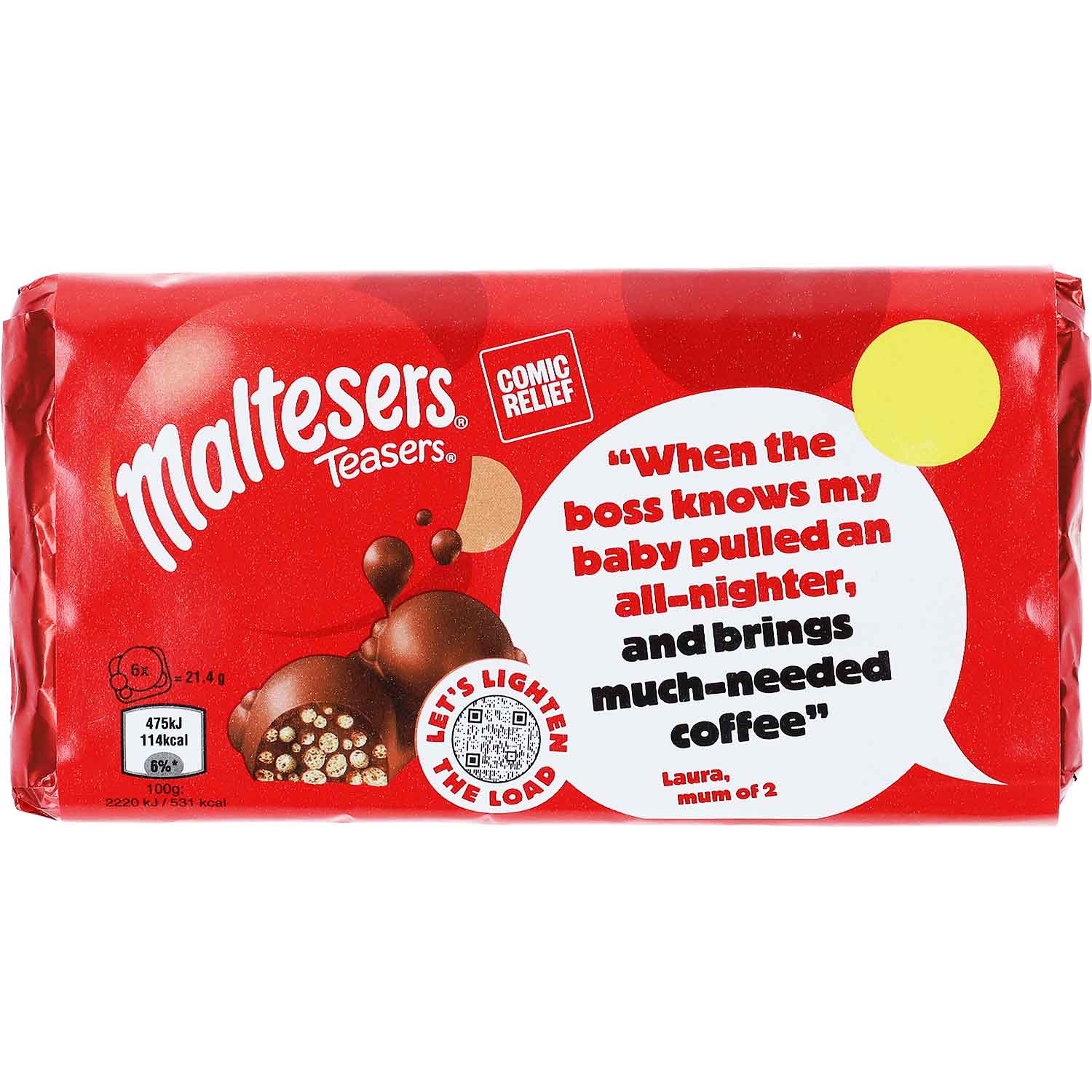Maltesers Teasers Chocolate Bar 100g