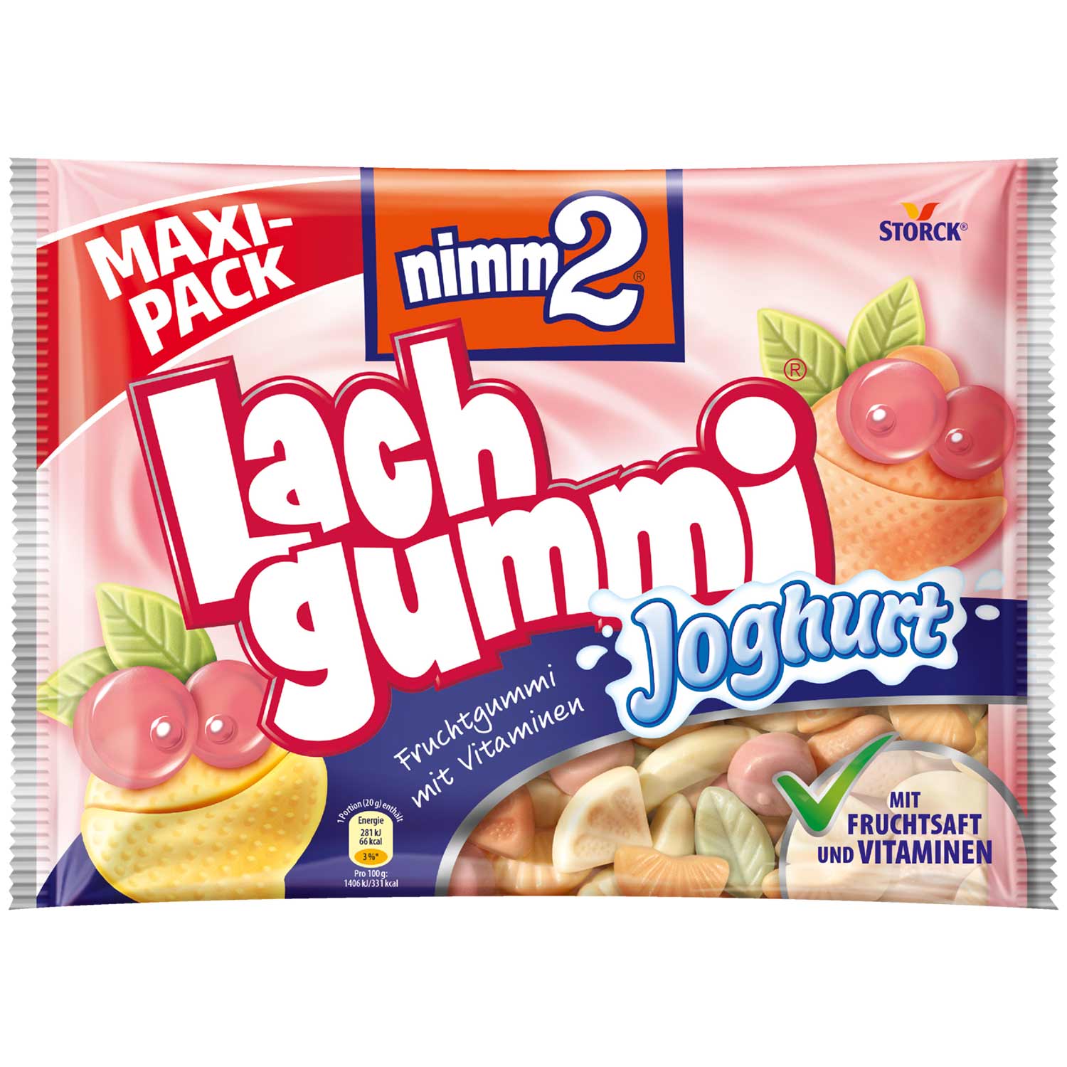nimm2 Lachgummi Joghurt 376g