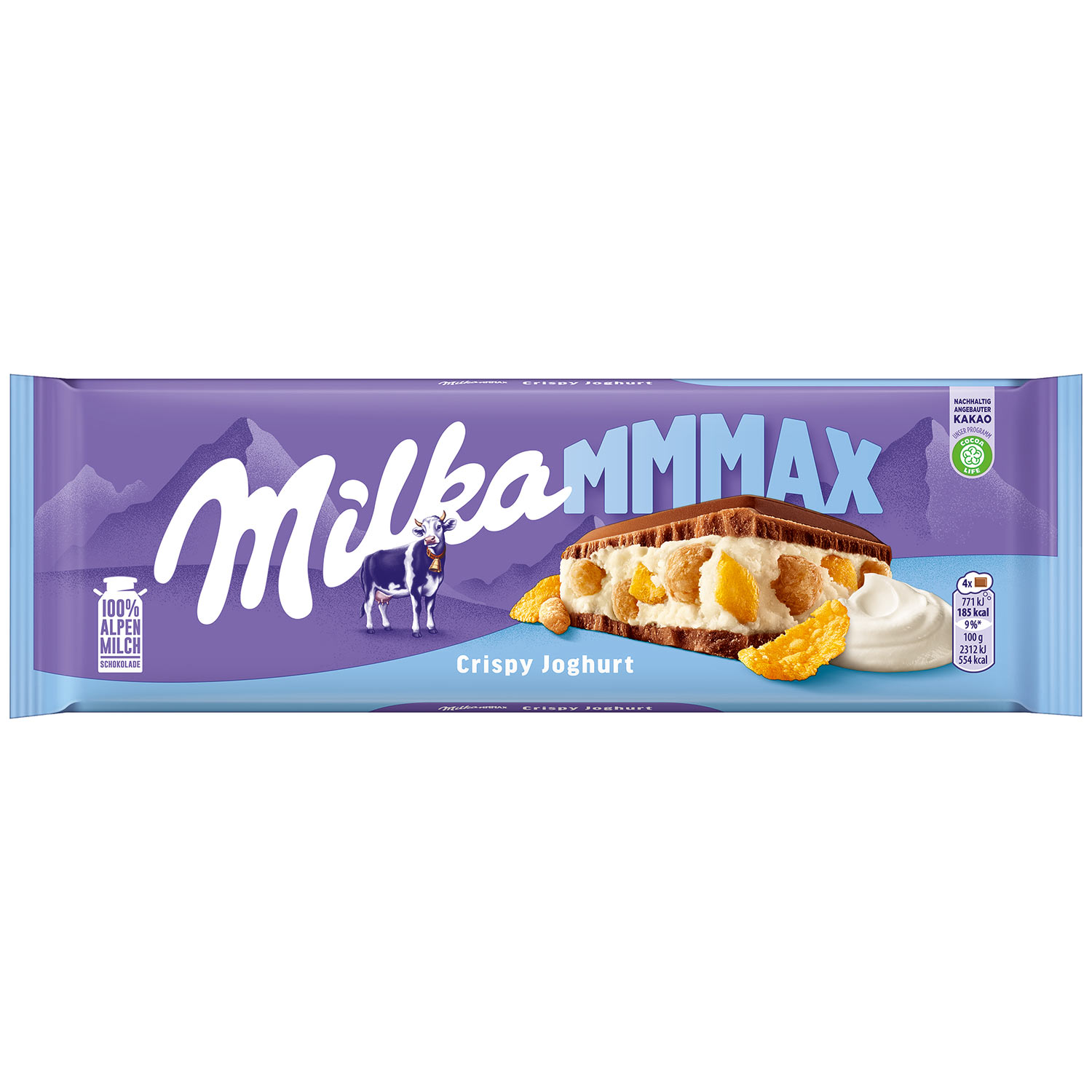 Milka Mmmax Crispy Joghurt 300g