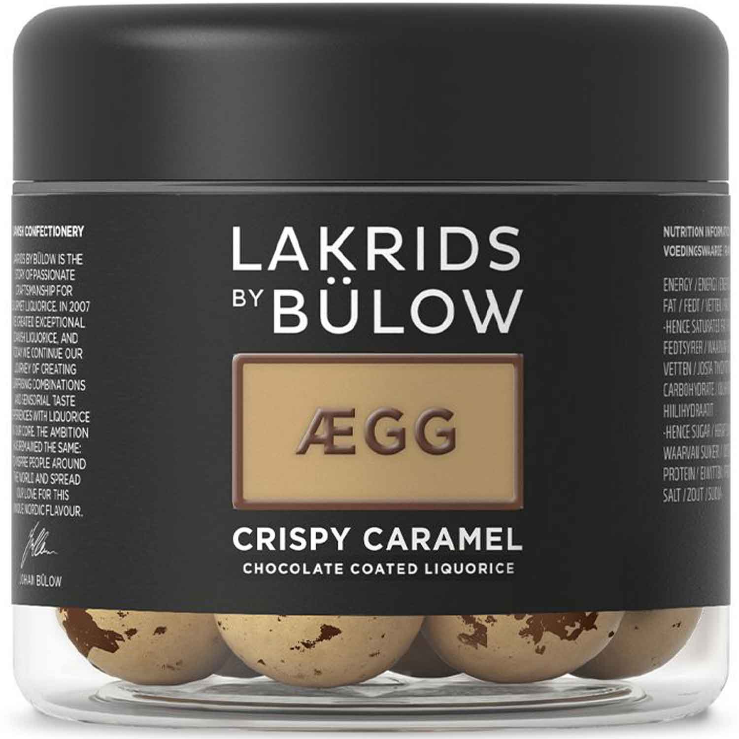 Lakrids by Bülow Ægg Crispy Caramel 125g
