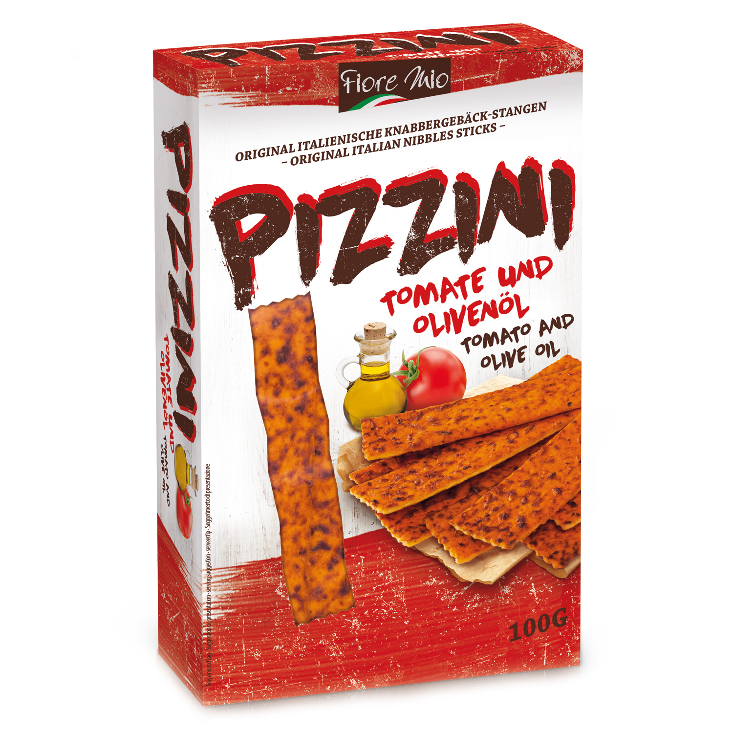 Fiore Mio Pizzini Tomate und Olivenöl 100g