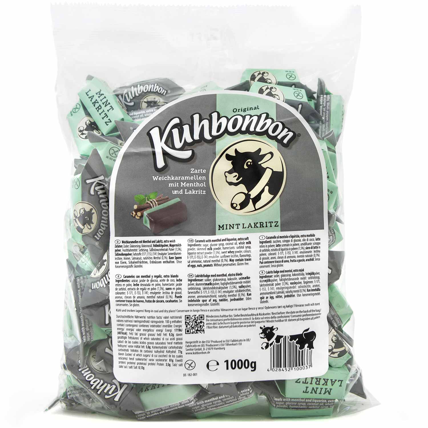 Kuhbonbon Mint Lakritz 1kg