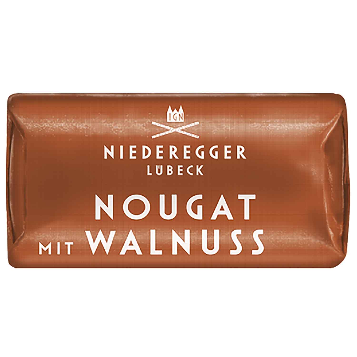 Niederegger Nougat Klassiker mit Walnuss 80x12,5g