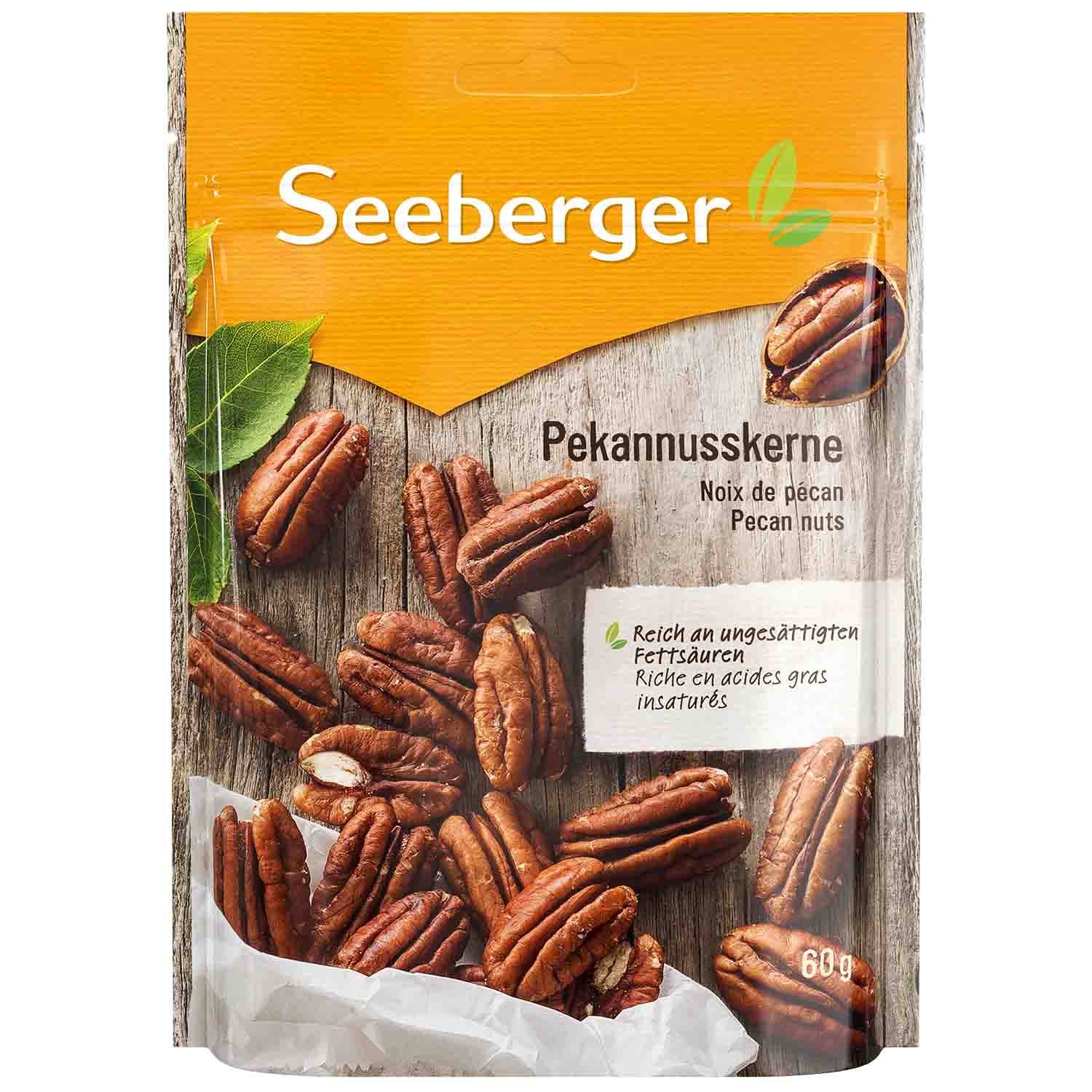 Seeberger Pekannusskerne 60g