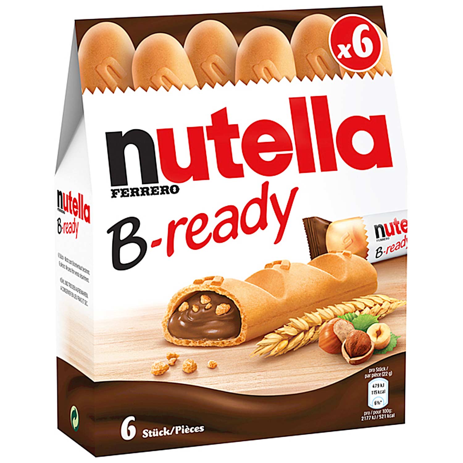nutella B-ready 6er