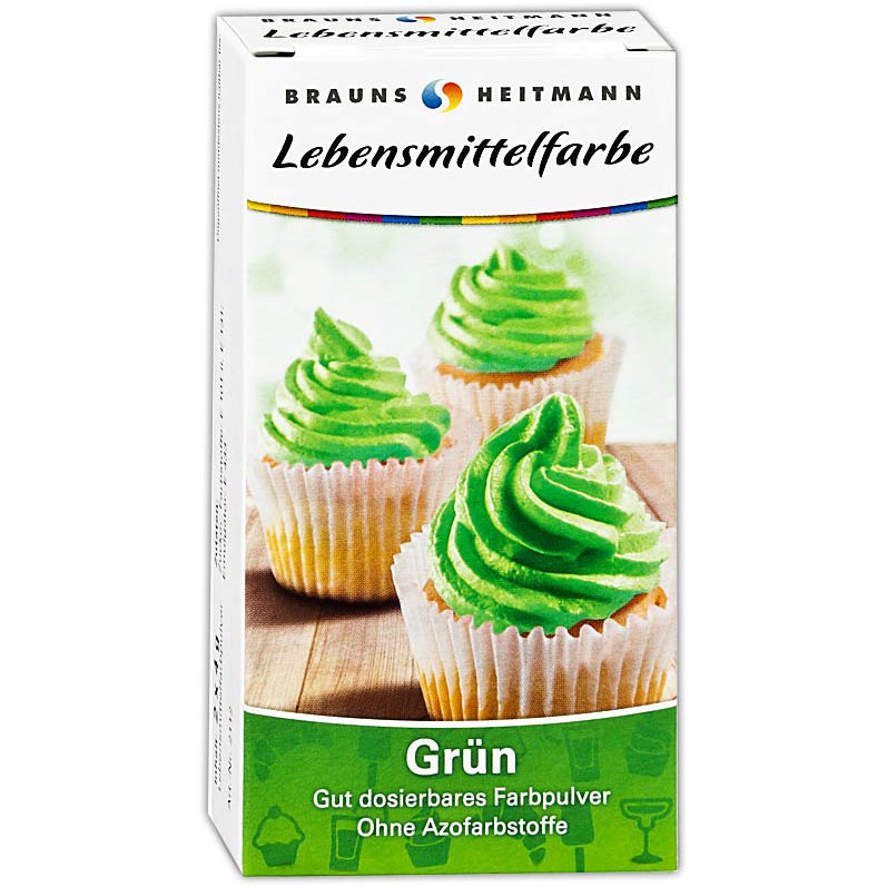 Brauns Heitmann Lebensmittelfarbe Grün