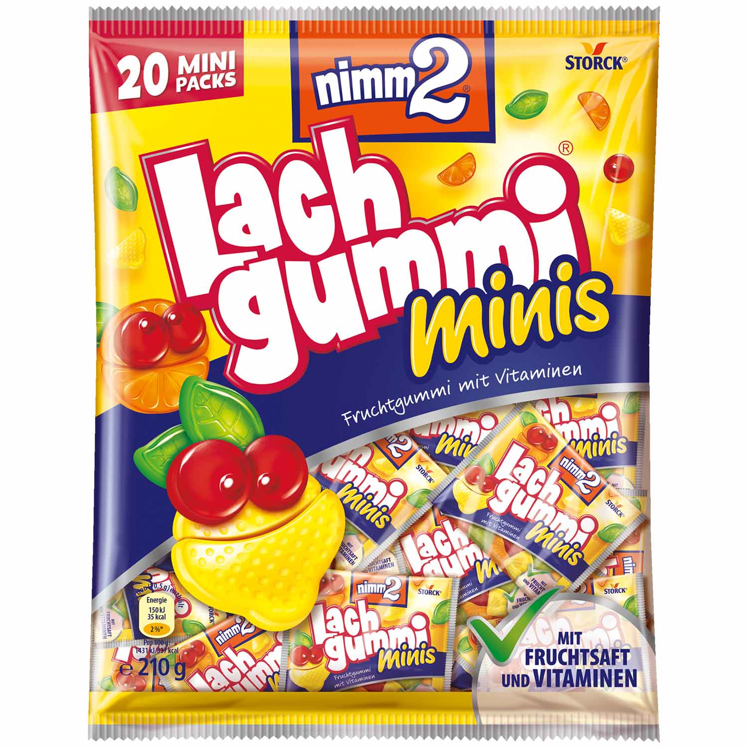 nimm2 Lachgummi minis 20er