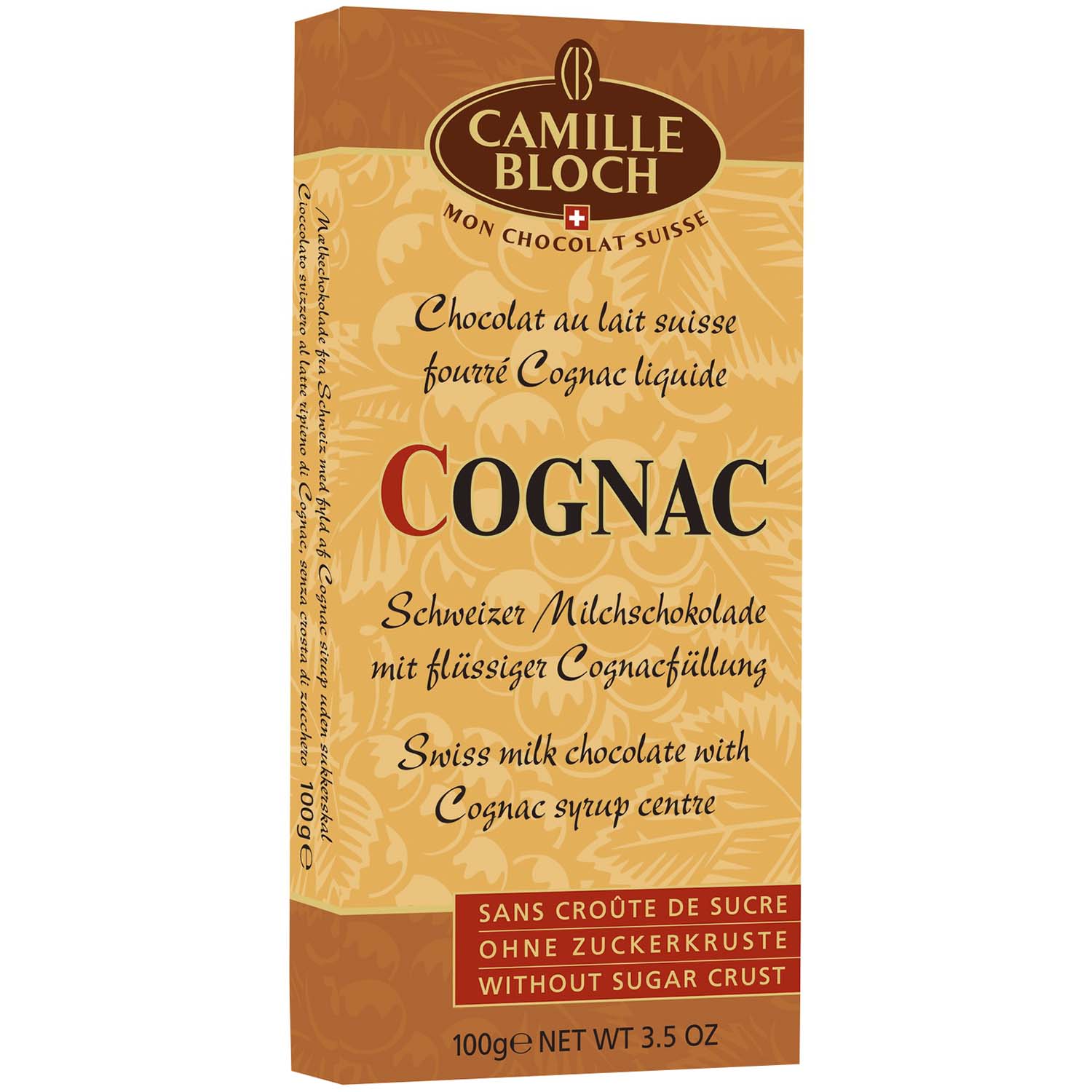 Camille Bloch Cognac Tafel 100g