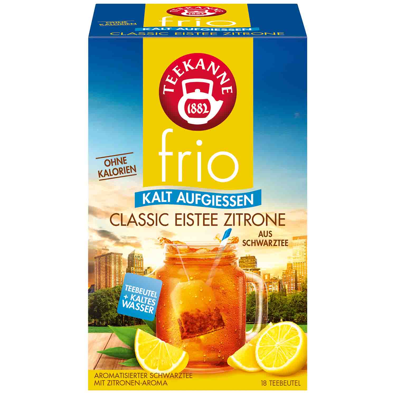 Teekanne frio Classic Eistee Zitrone 18er
