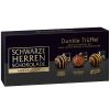 Schwarze Herren Schokolade Edelbitter Dunkle Trüffel 125g