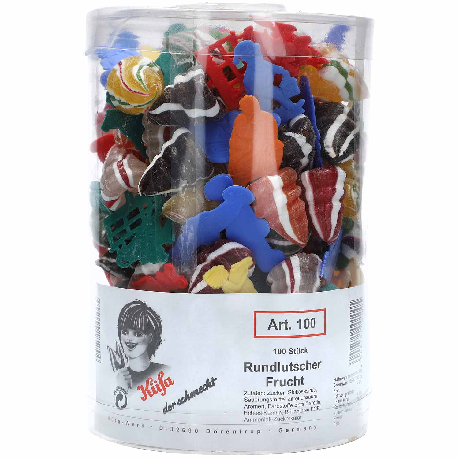 Küfa Rundlutscher Frucht 100er