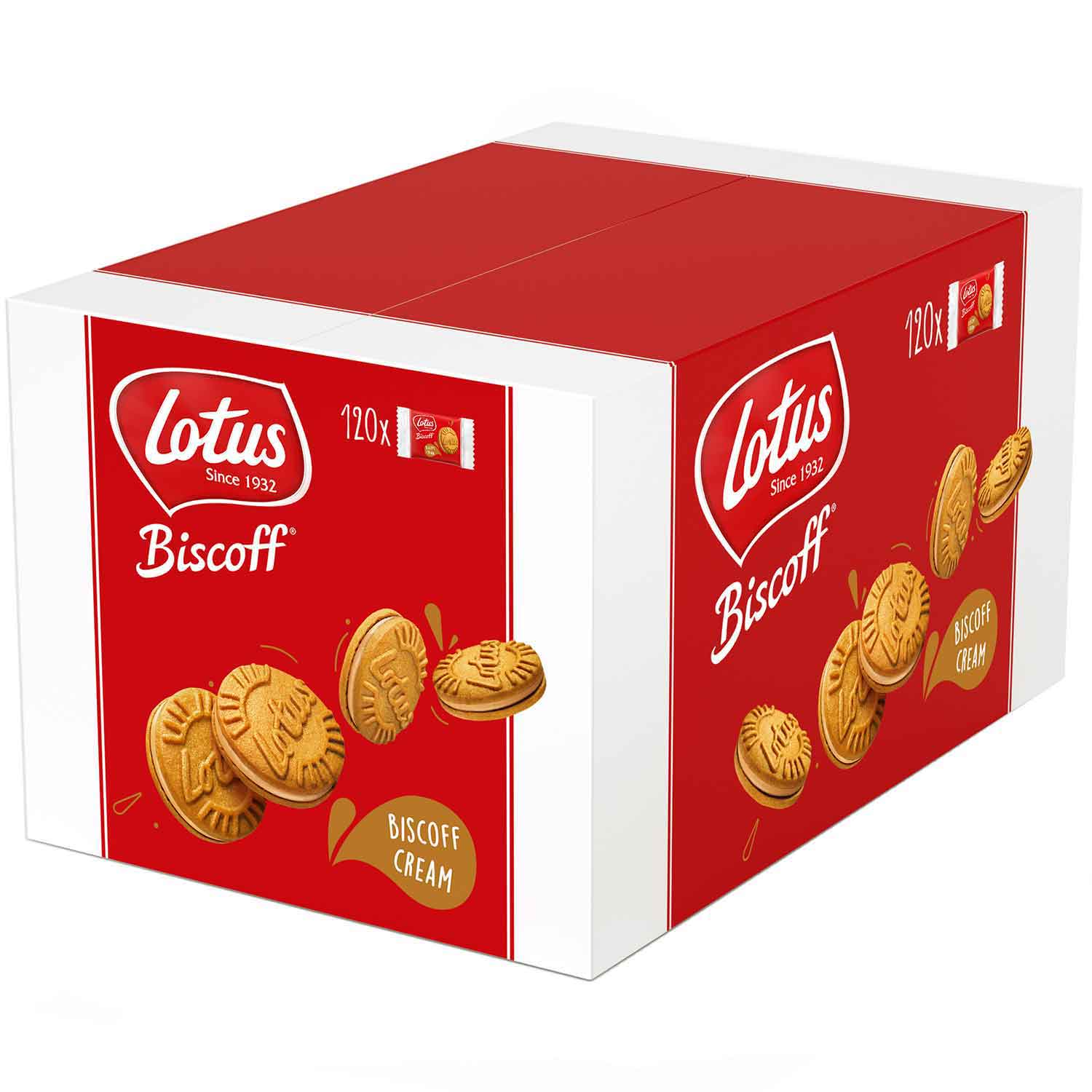 Lotus Biscoff Doppelkeks Biscoff Creme 120er